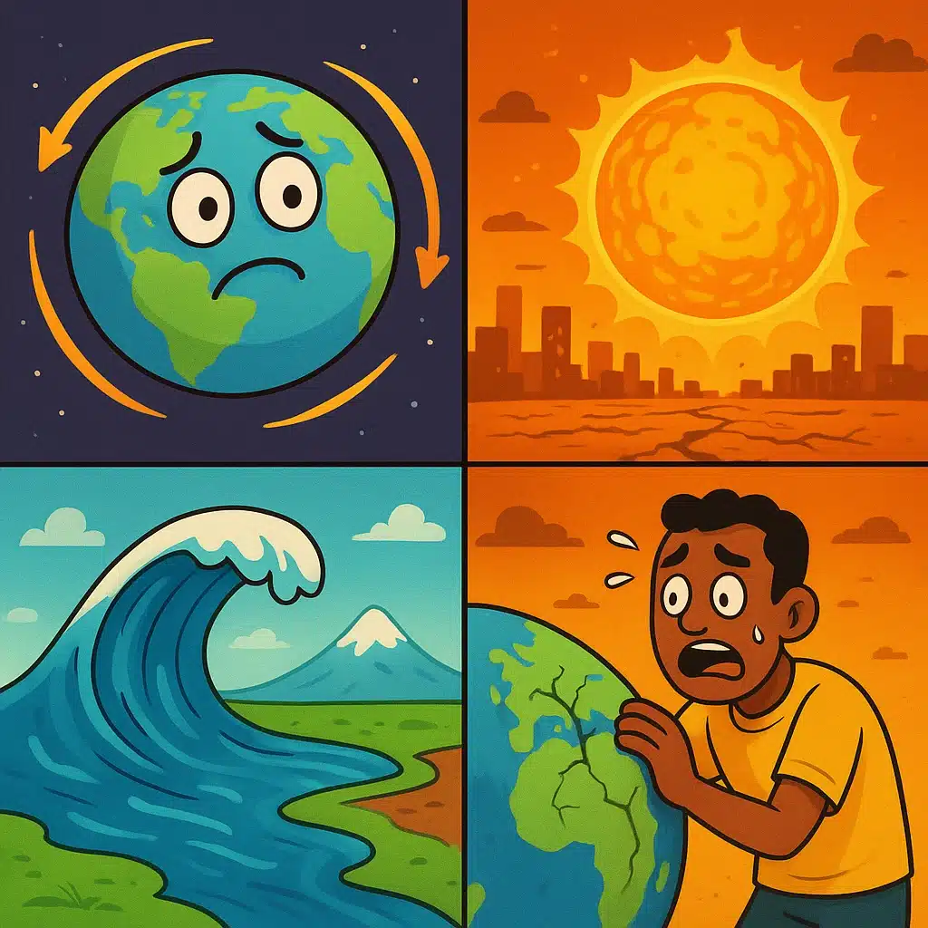 ¿Qué pasaría si la Tierra dejara de girar? Cronología de una catástrofe imposible
