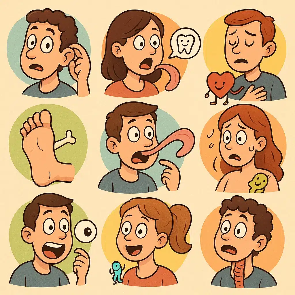 10 curiosidades del cuerpo humano que parecen mentira