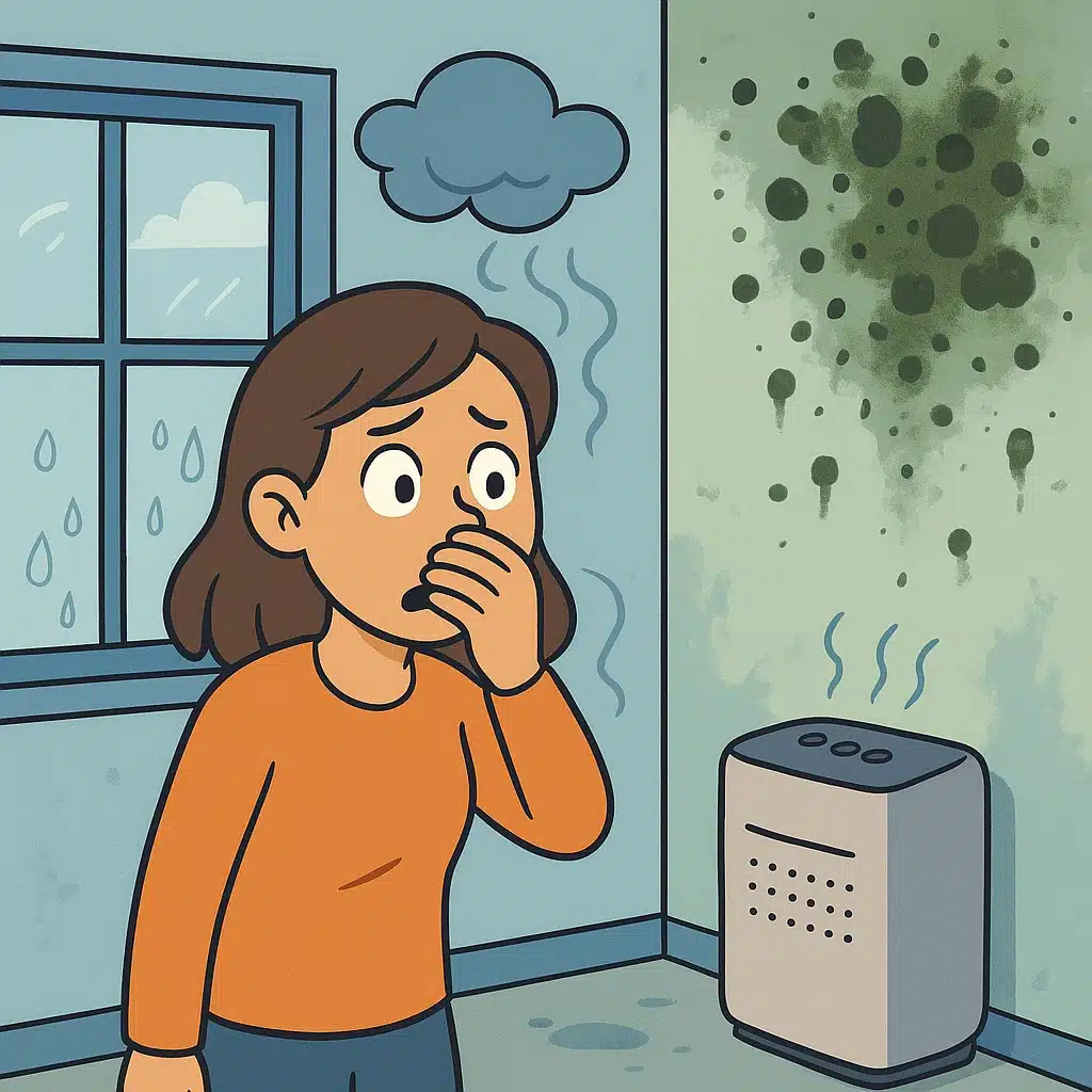 Aire interior y moho: qué respiras cuando huele a humedad y cómo atajarlo