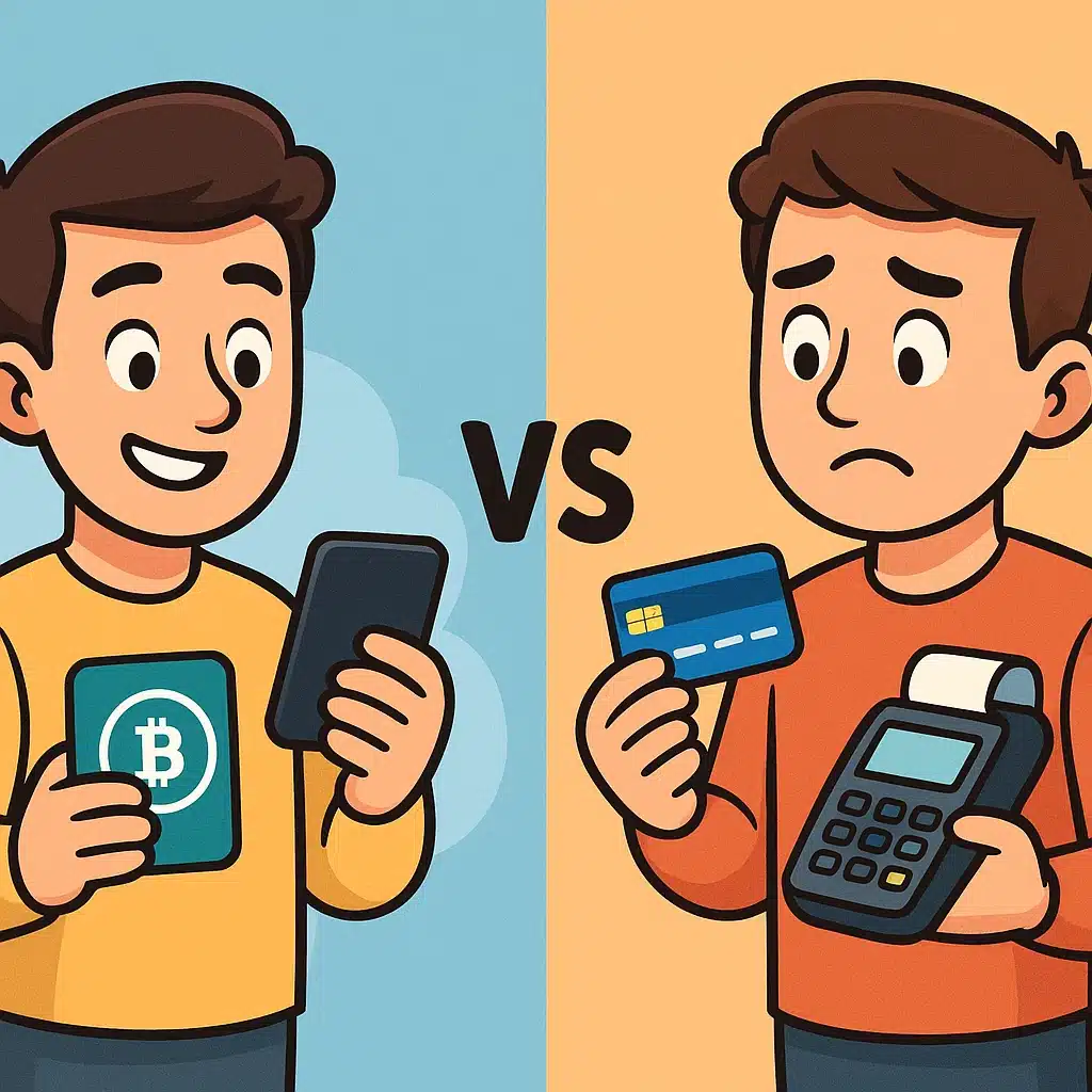 Bitrefill vs pagar con tarjeta normal: diferencias prácticas