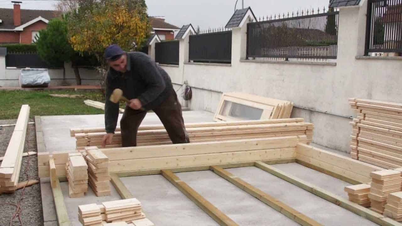 Cómo construir una casa de madera