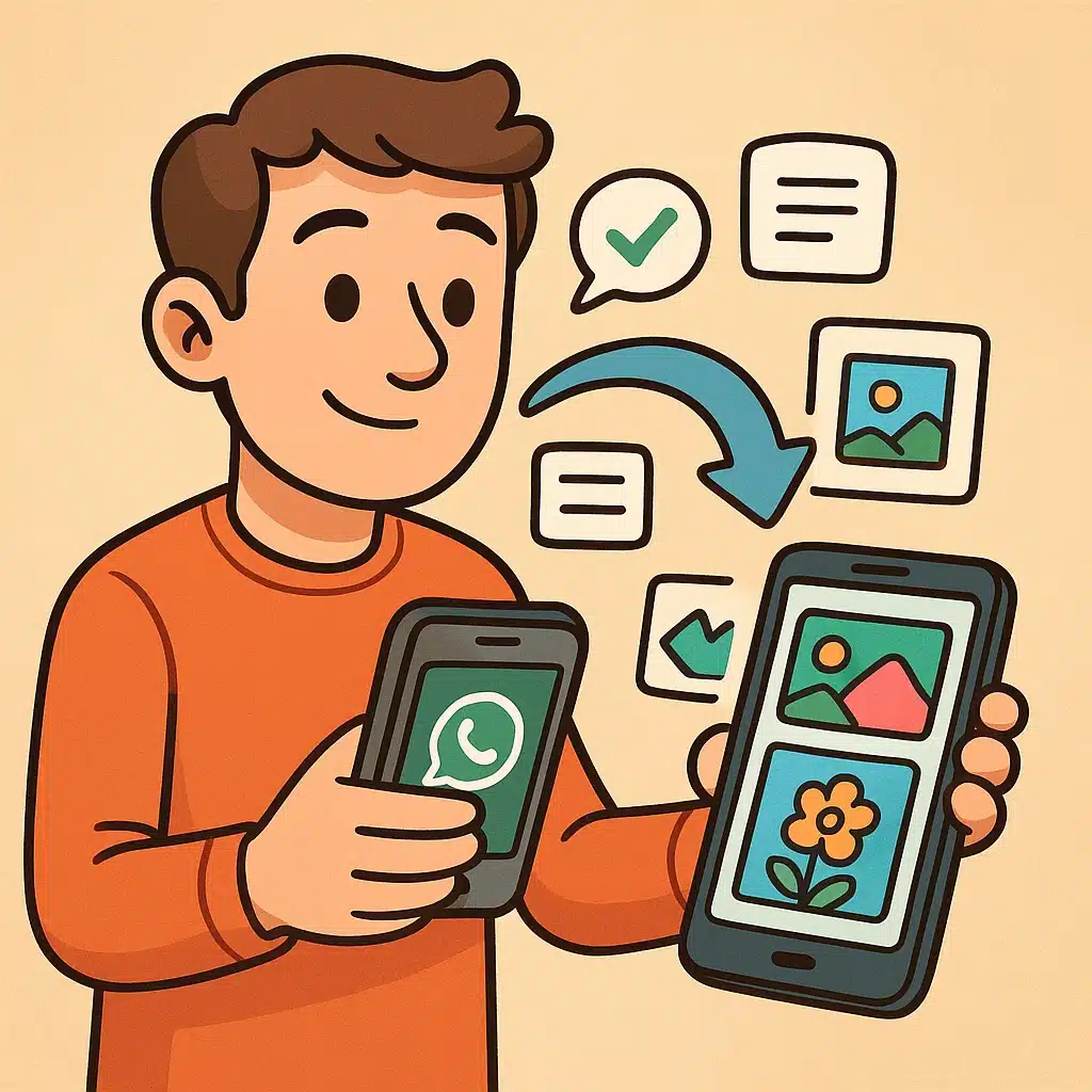 Cómo clonar tu móvil viejo al nuevo sin perder WhatsApp ni fotos