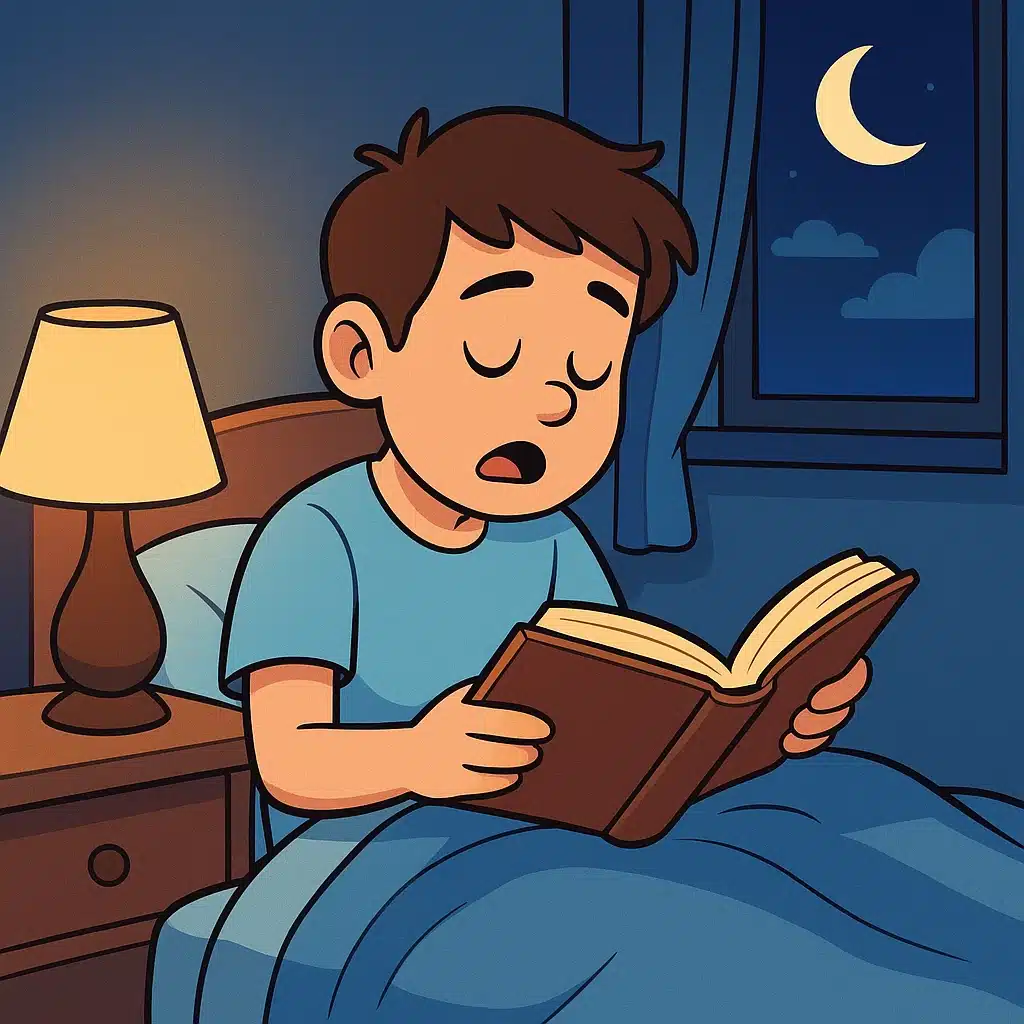 Cómo crear un hábito de lectura nocturna si te quedas dormido a la tercera página