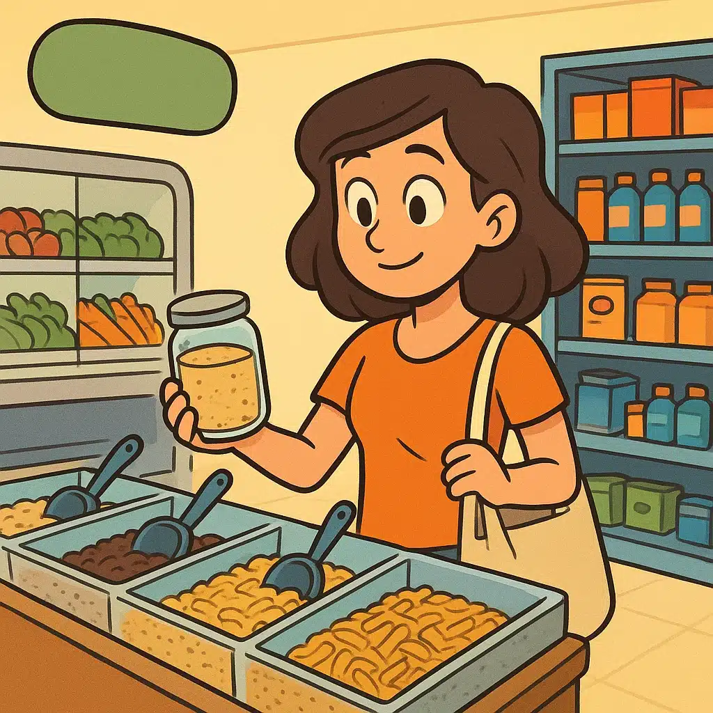 Cómo empezar a comprar a granel si solo tienes un súper cerca