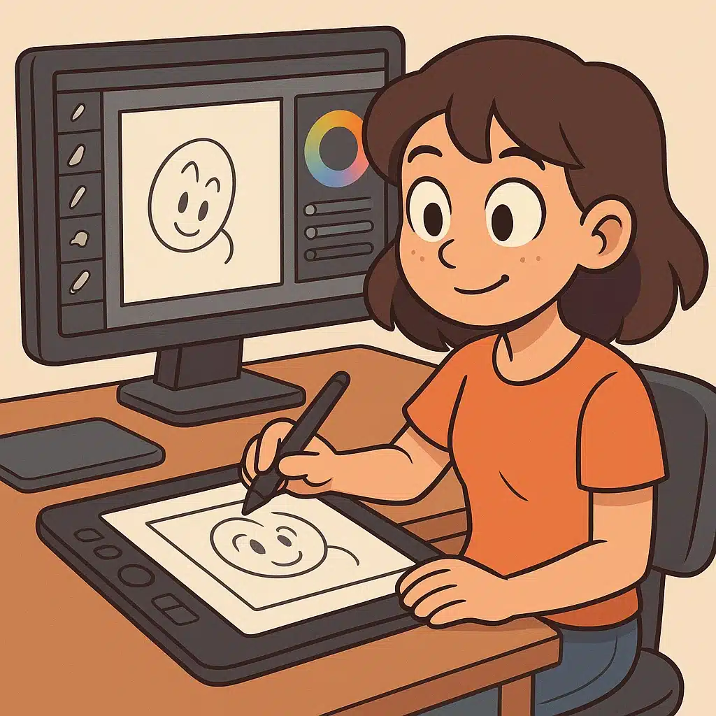 Cómo empezar con dibujo digital en tablet barata: ajustes y primer ejercicio