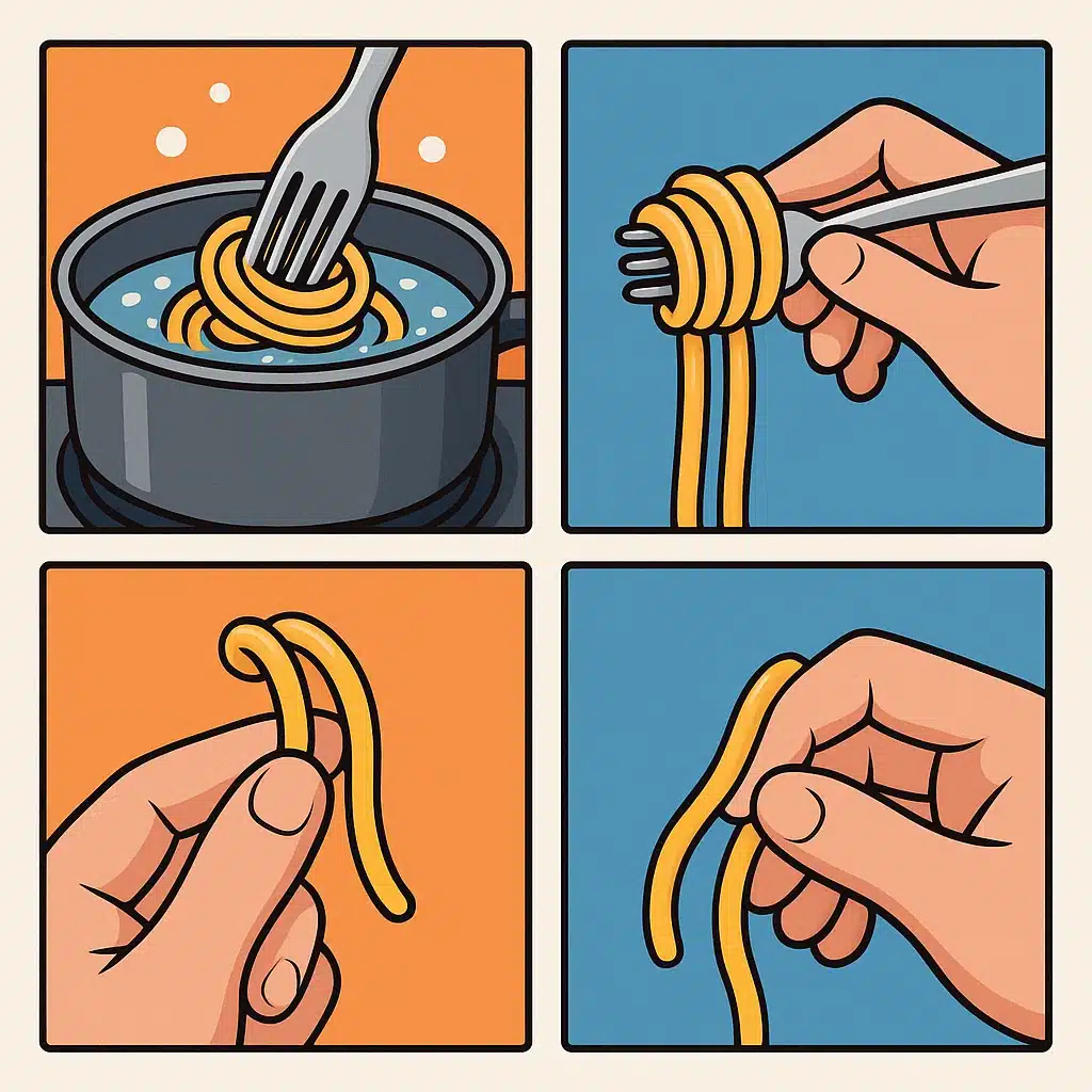 Cómo hacer pasta ‘al dente’ sin reloj: señales visuales y de textura