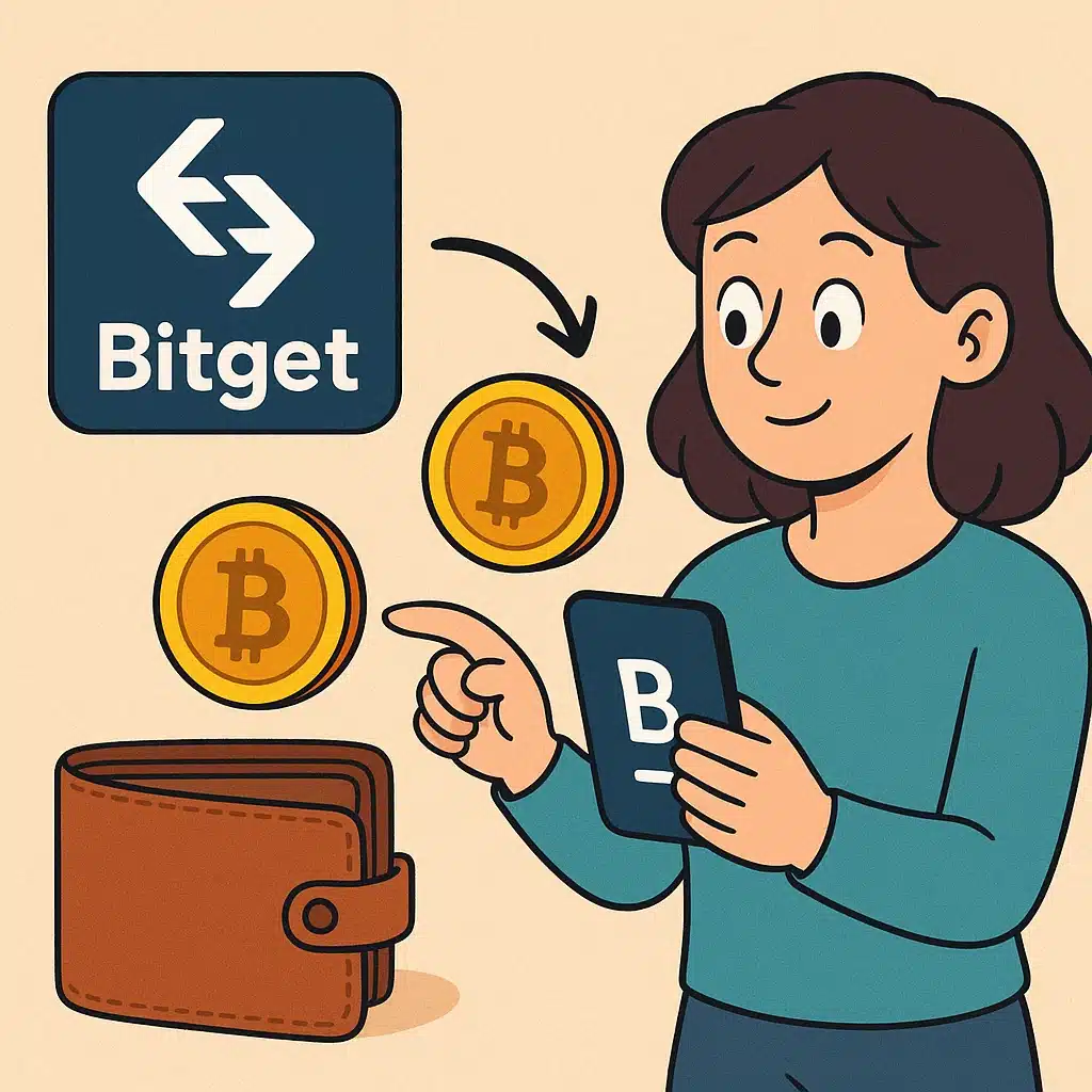 Cómo pasar tus monedas de Bitget a una wallet sin liarte