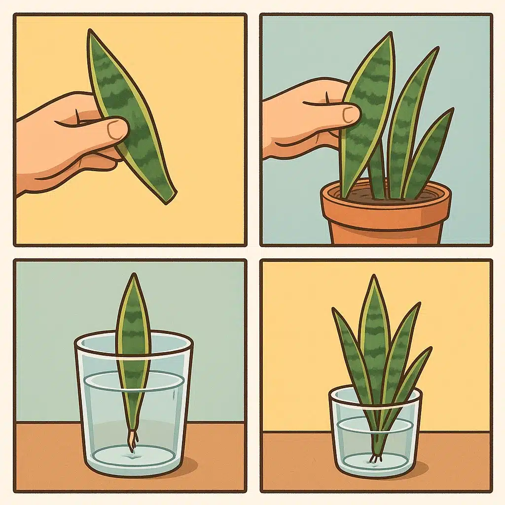 Cómo propagar sansevieria en agua sin que se pudra: guía corta