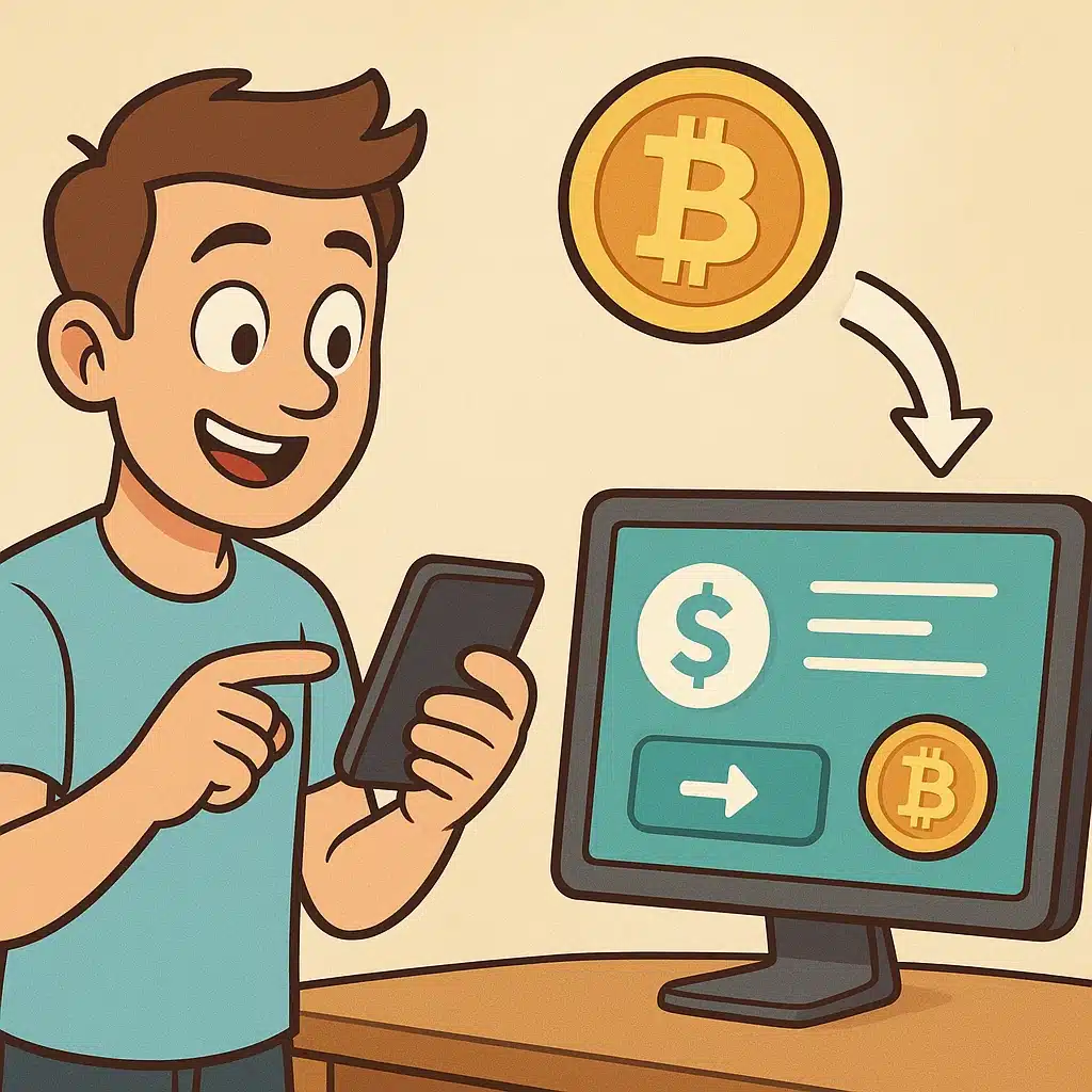 Comprar cripto por primera vez en Bitget explicado sin jerga