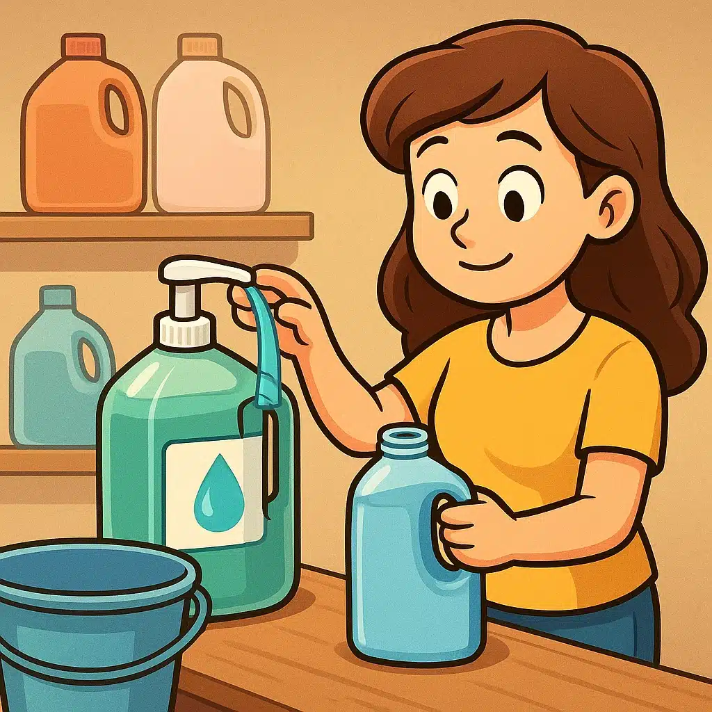 Comprar detergente a granel: cómo guardarlo y usarlo sin desperdiciar