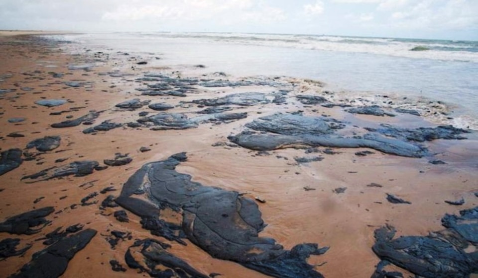 contaminación del mar