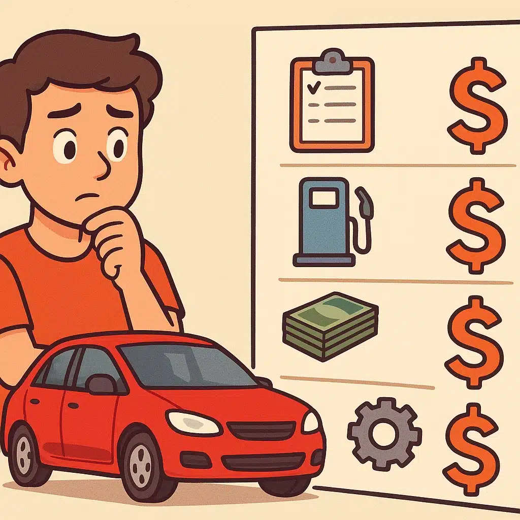 Cuánto cuesta un coche al mes de verdad: desglose realista para novatos