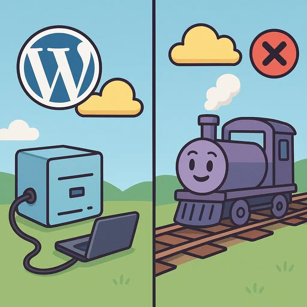 Desplegar un WordPress ligero en Railway: cuándo funciona y cuándo no