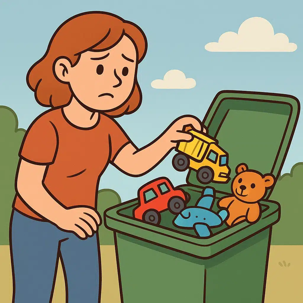 Dónde tirar juguetes de plástico duro sin símbolo de reciclaje