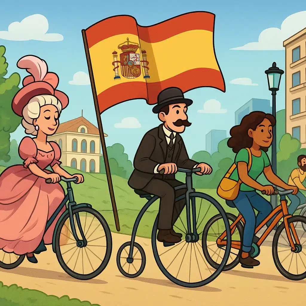 La historia de la bicicleta en España: de lujo raro a transporte urbano