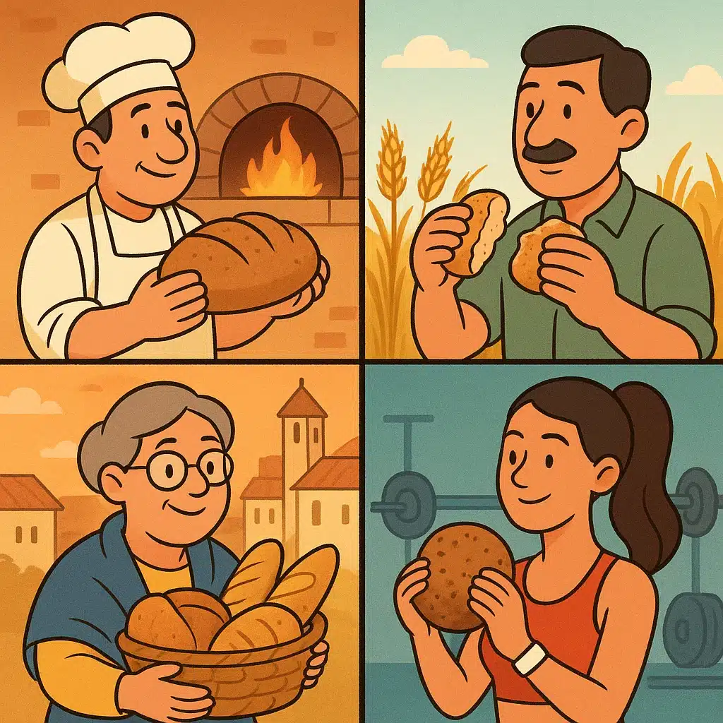 La historia del pan en España: de hogaza diaria a masas ‘fitness’