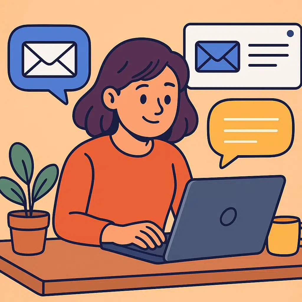 Mensajes y correos cotidianos con Peppertype: ejemplos que funcionan