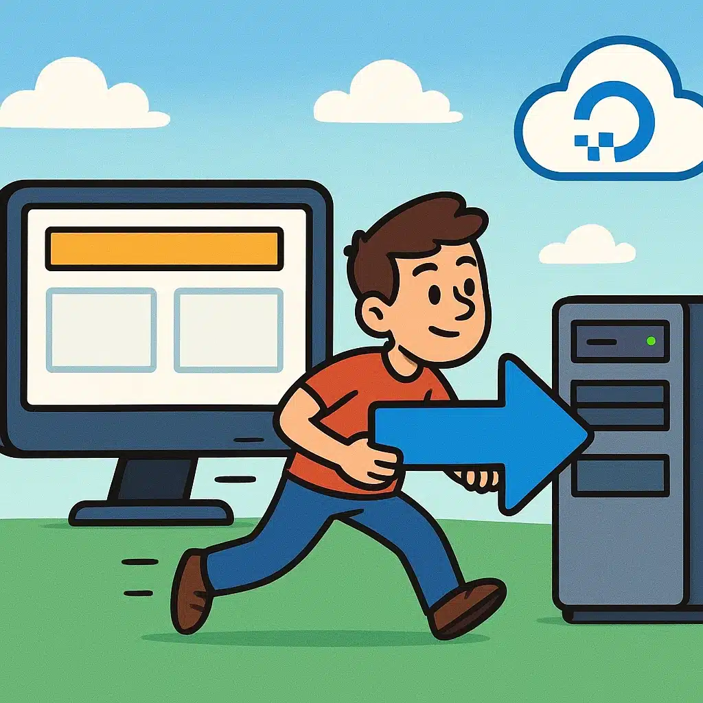 Migrar un sitio básico a DigitalOcean sin dramas