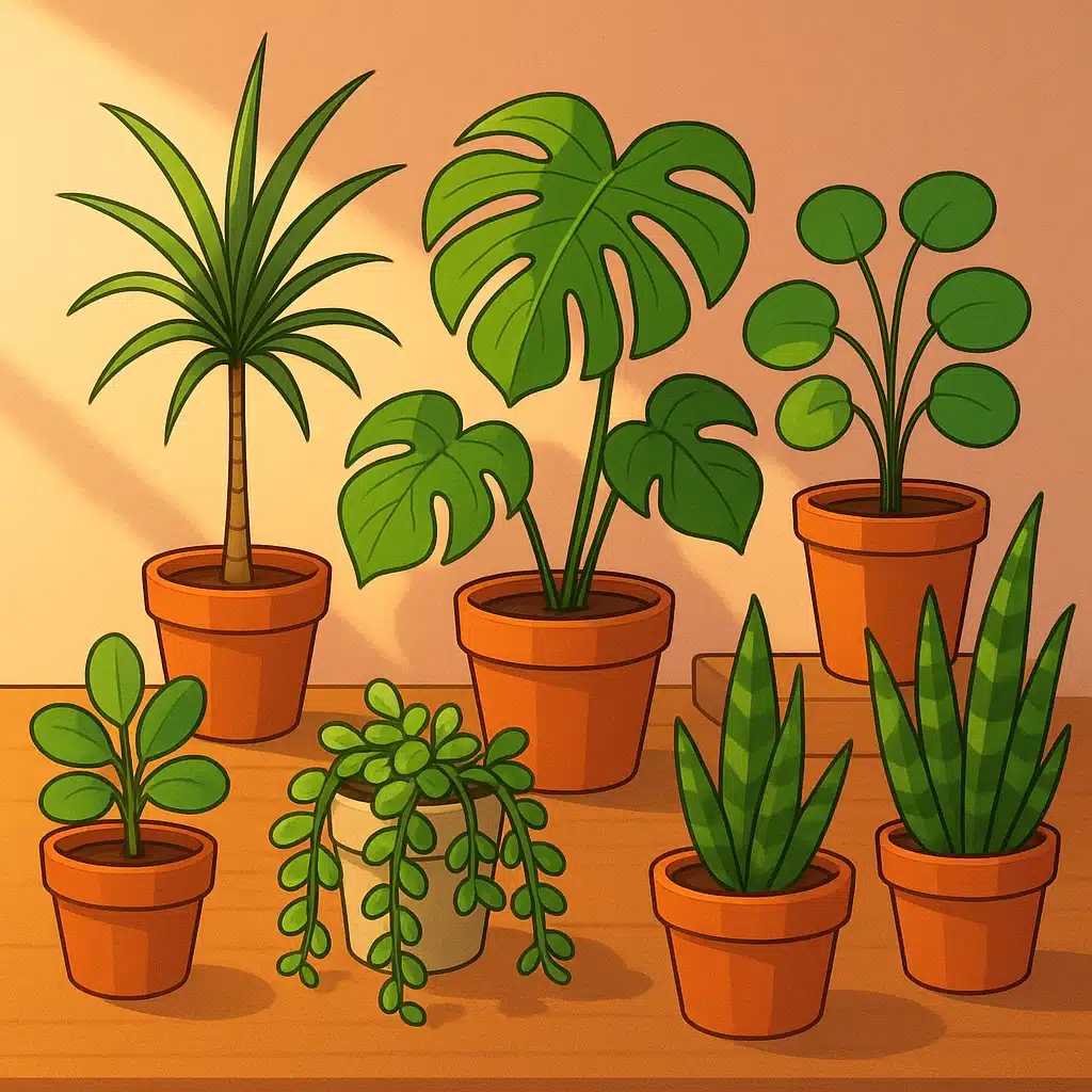 Plantas para escritorios con luz lateral: 7 opciones que no se espigan