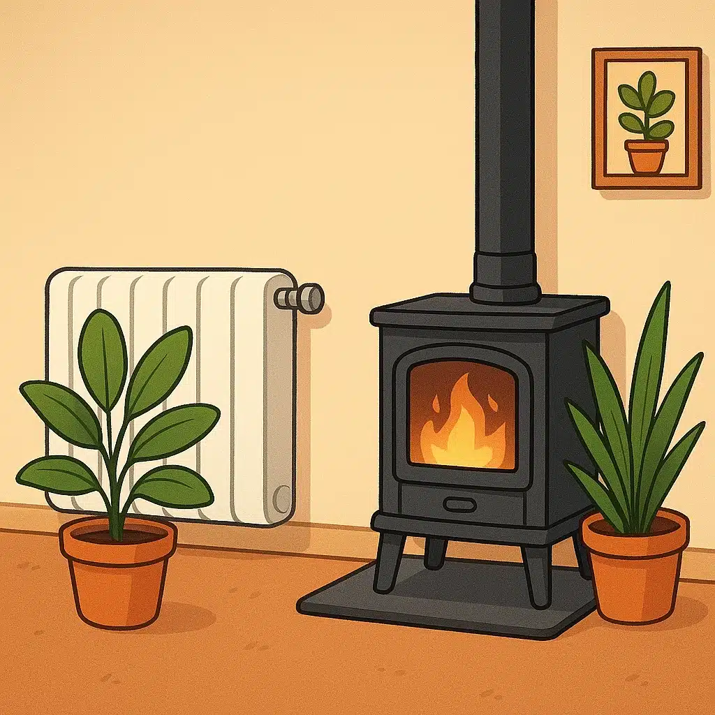 Plantas resistentes a radiadores y estufas: dónde ponerlas para que no sufran