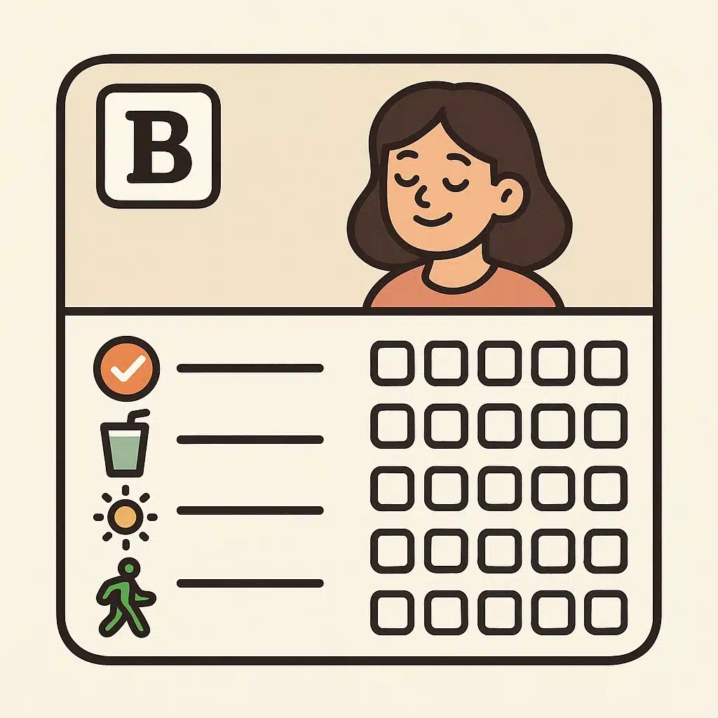 Plantilla minimalista de Notion para controlar hábitos sin obsesionarte