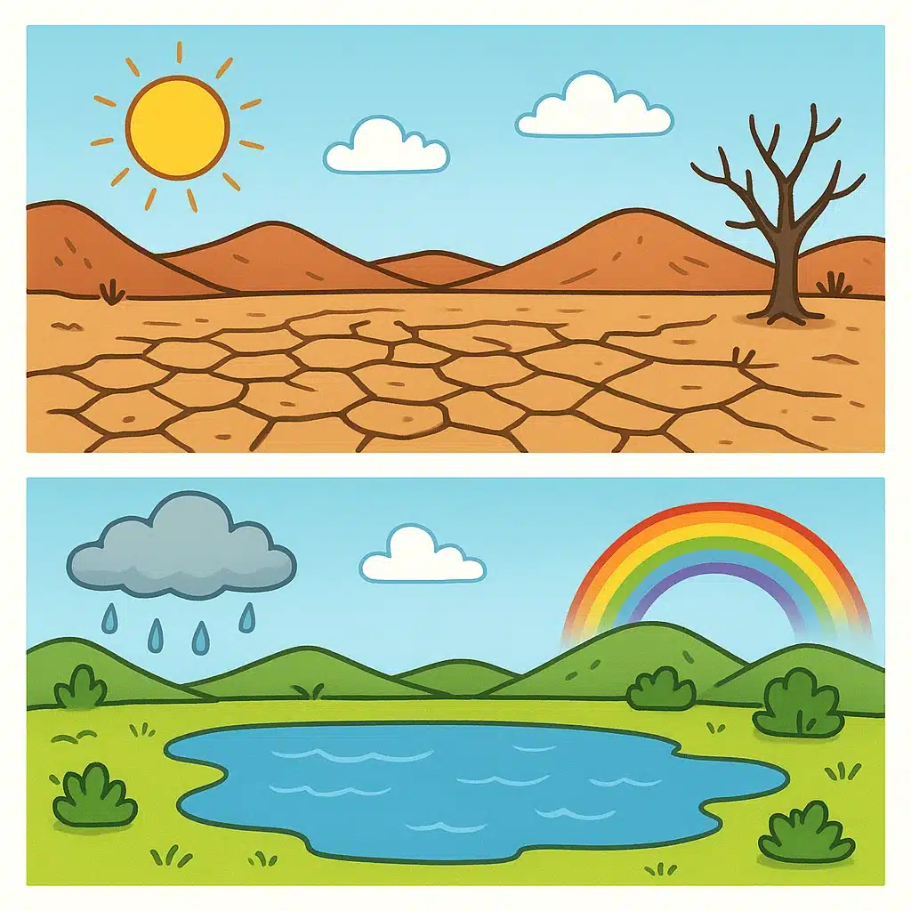 Por qué algunas lagunas se secan y vuelven: ciclos naturales y clima