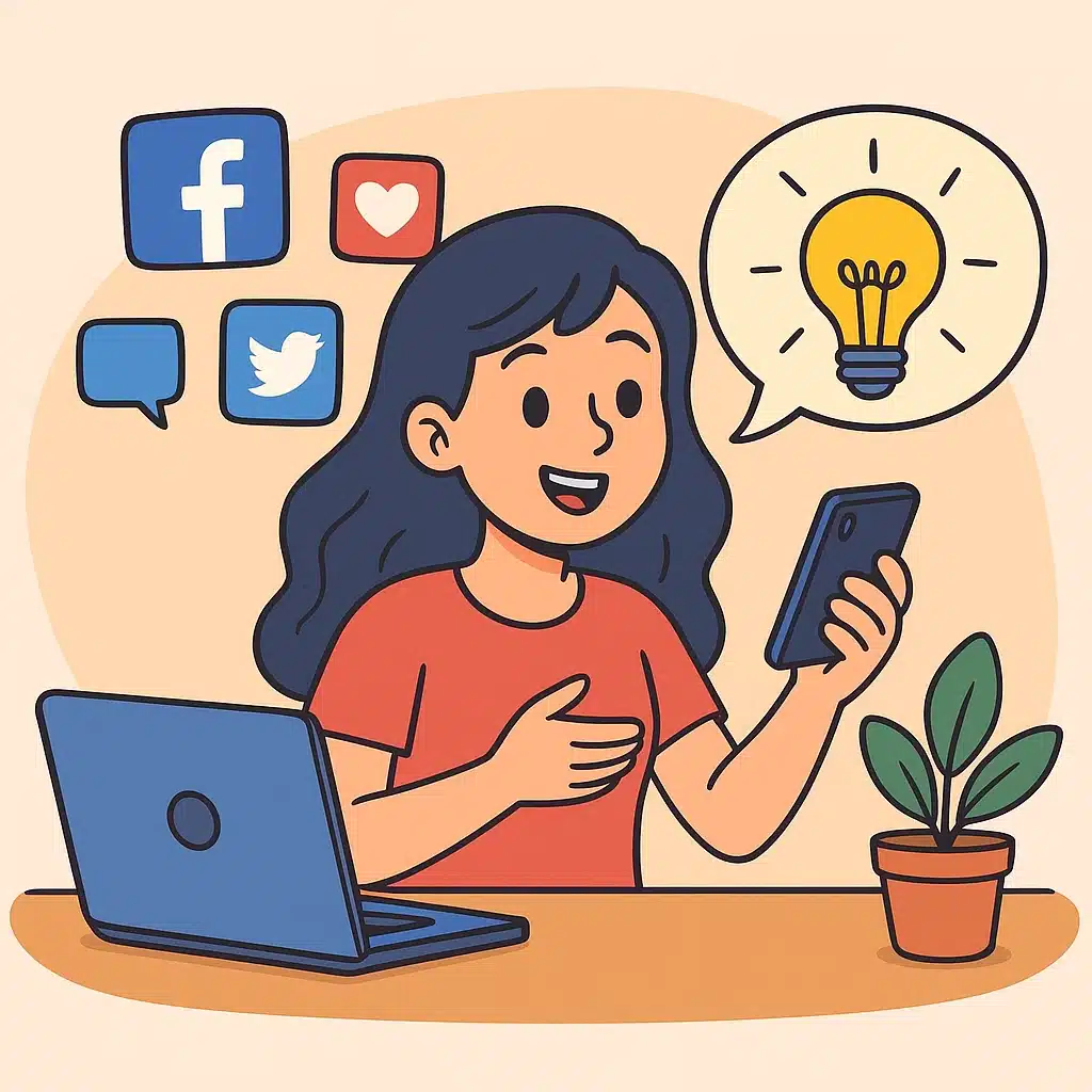 Publicar en redes con Peppertype sin quedarte sin ideas