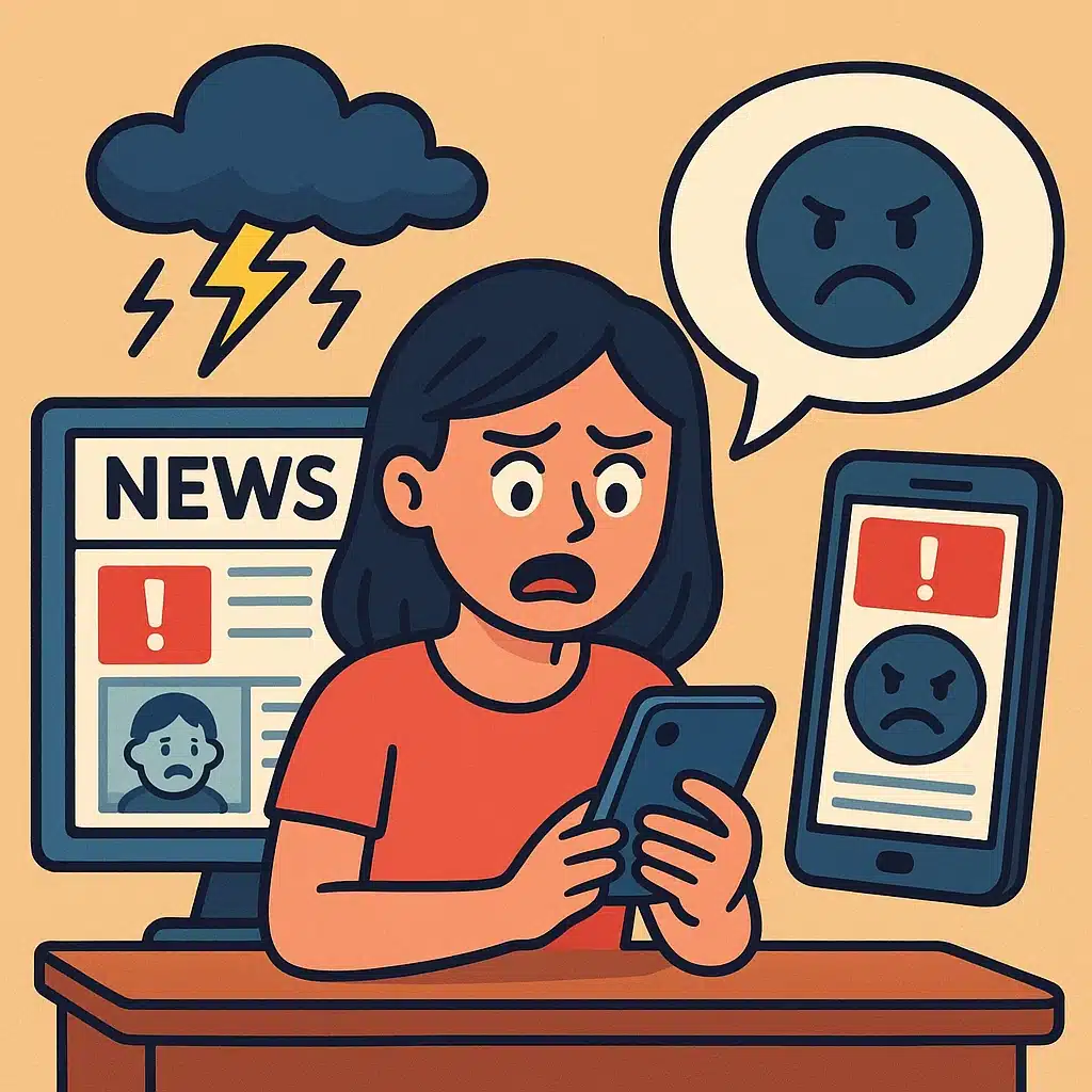 Qué es el ‘sesgo de negatividad’ y cómo te condiciona noticias y redes