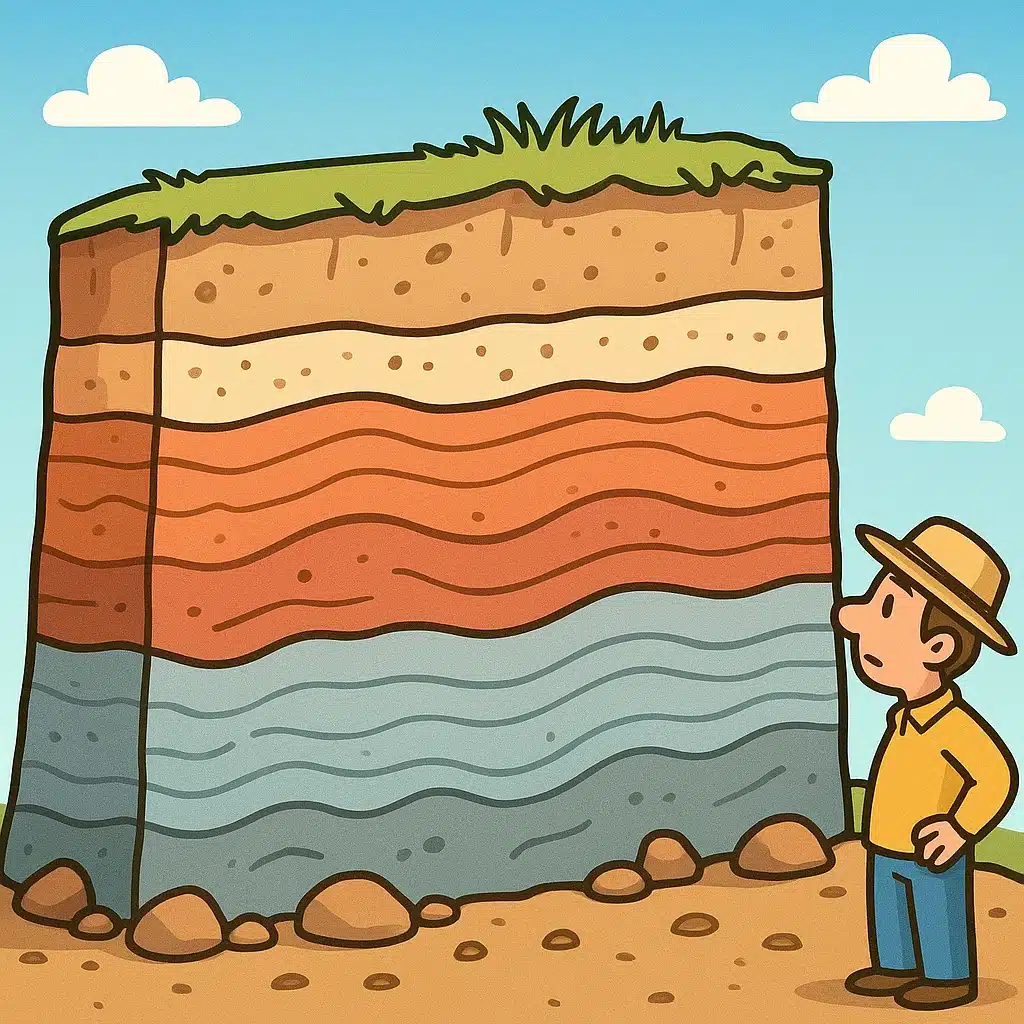 Qué es un estrato geológico y cómo leerlo en un acantilado
