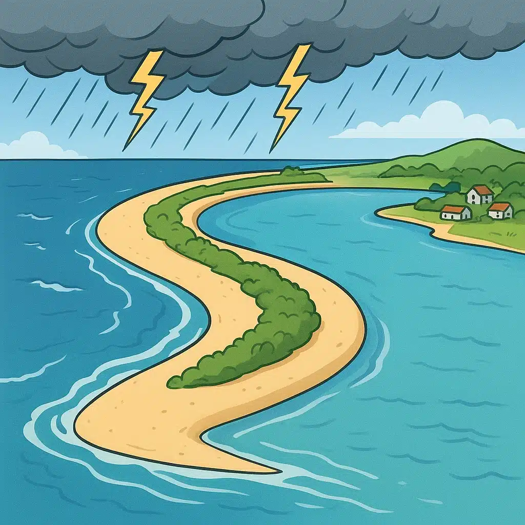 Qué es una isla barrera y cómo protege costas de temporales