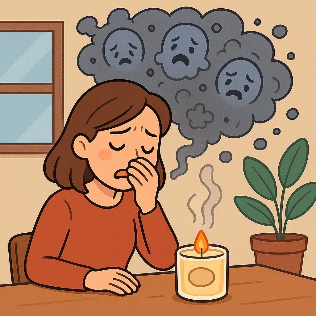 Qué pasa con el aire interior si usas velas aromáticas a diario