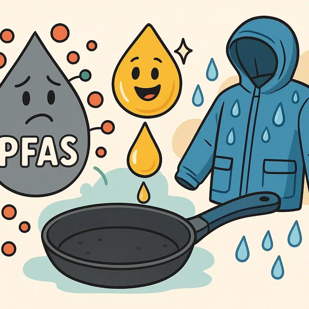 Qué son los PFAS y por qué aparecen en sartenes y ropa impermeable