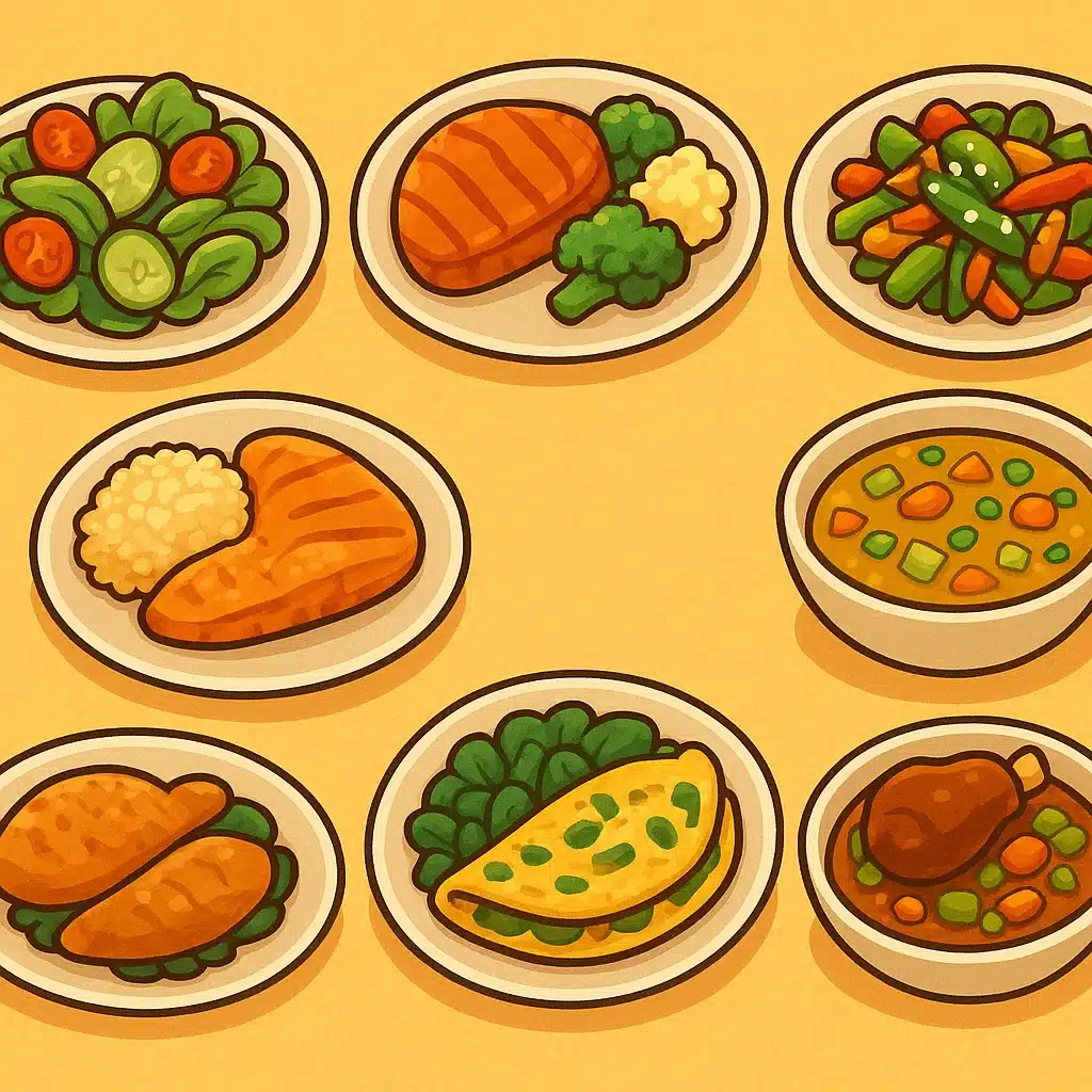 Recetas de cena para diabéticos tipo 2 sin contar calorías: 7 platos base