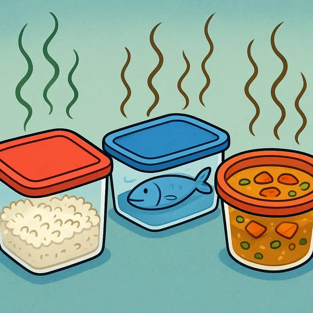 Tuppers que no huelen a nevera: trucos para arroz, pescado y curry