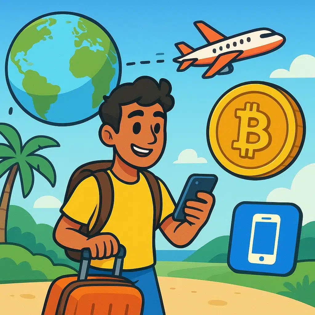 Viajes y Bitrefill: recargar servicios fuera de tu país