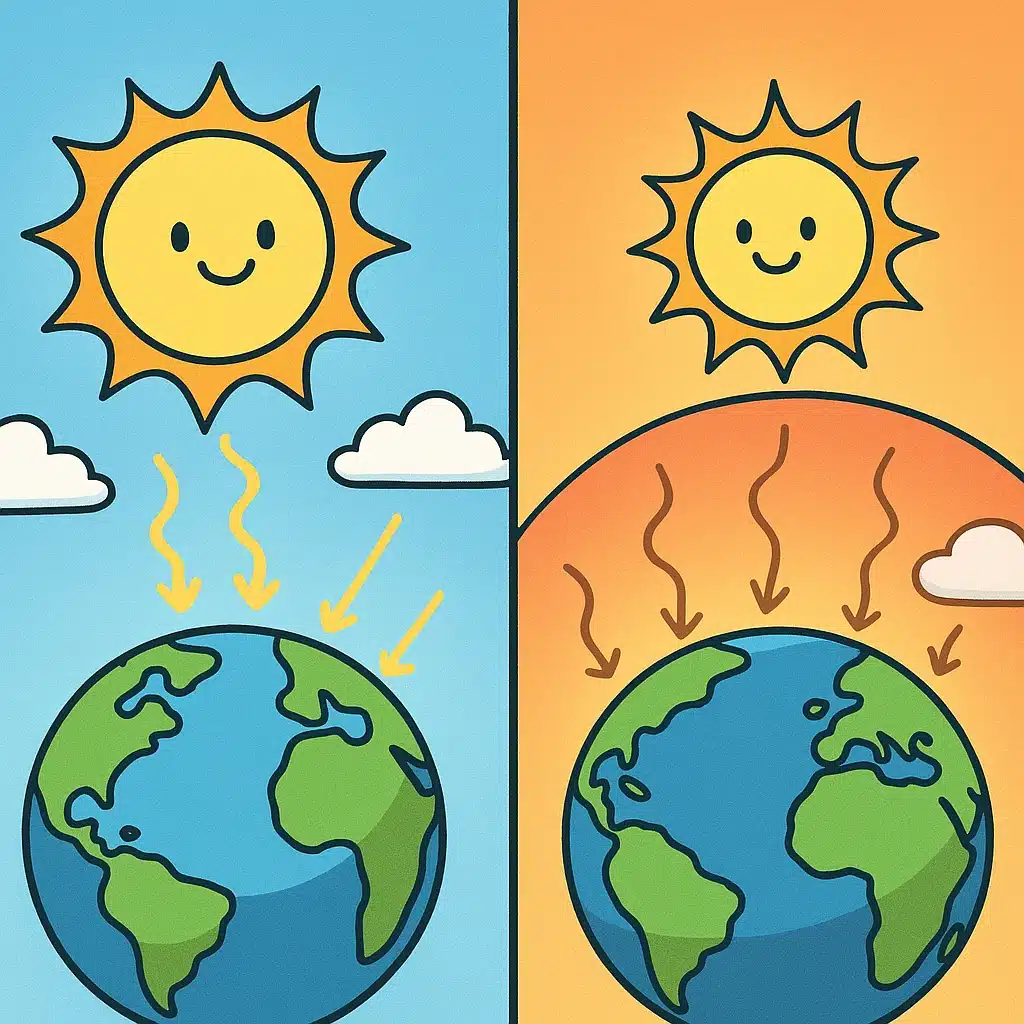 Qué es el efecto invernadero natural y por qué sin él no viviríamos