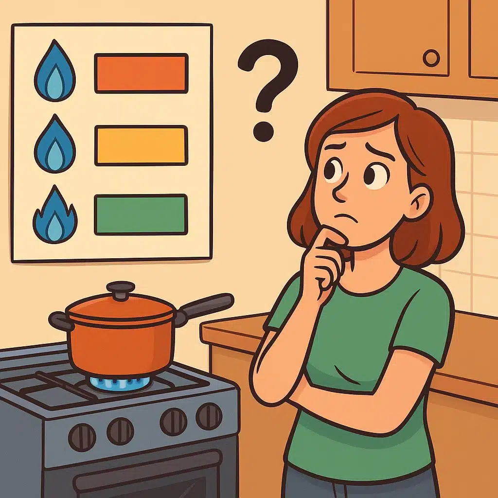Cómo elegir tarifa de gas si solo cocinas y no tienes calefacción