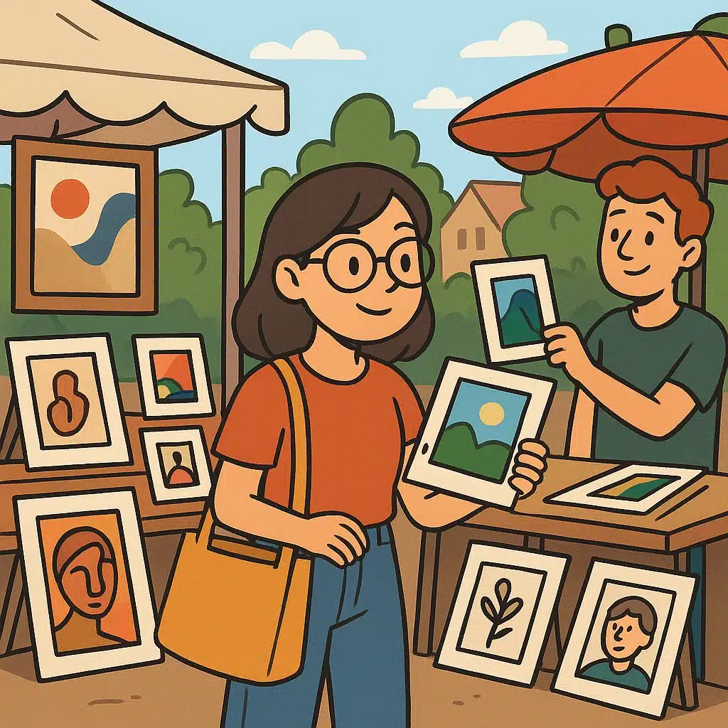Cómo empezar a coleccionar arte sin dinero (ediciones, prints y mercados locales)