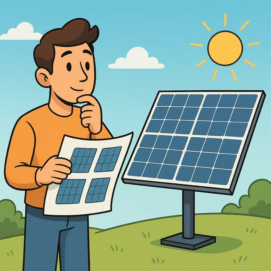 Cómo calcular cuántos paneles solares necesitas sin fórmulas raras