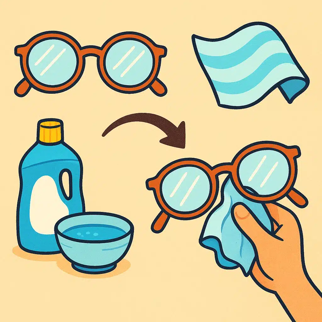 Guía rápida para limpiar gafas sin rayarlas (y con lo que tienes en casa)