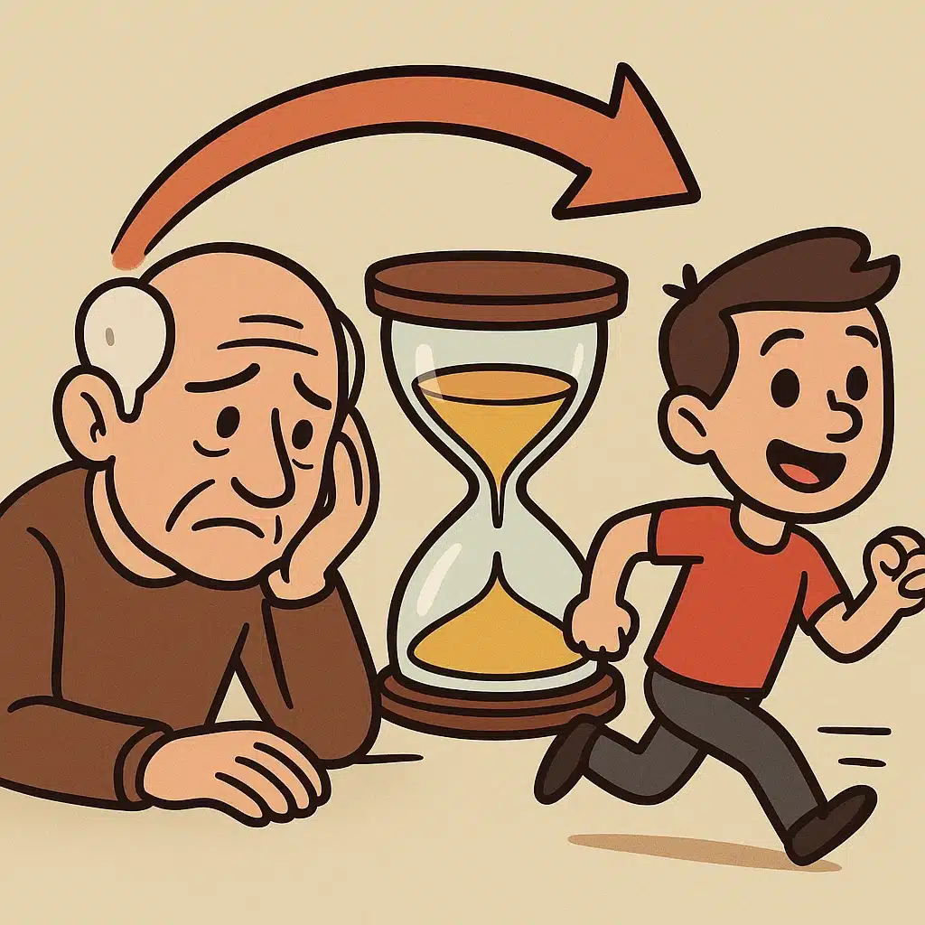 Por qué el tiempo parece ir más rápido con la edad: explicación simple