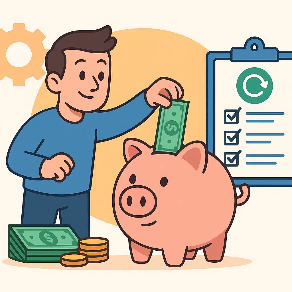 Cómo automatizar tu ahorro mensual sin comerte comisiones tontas