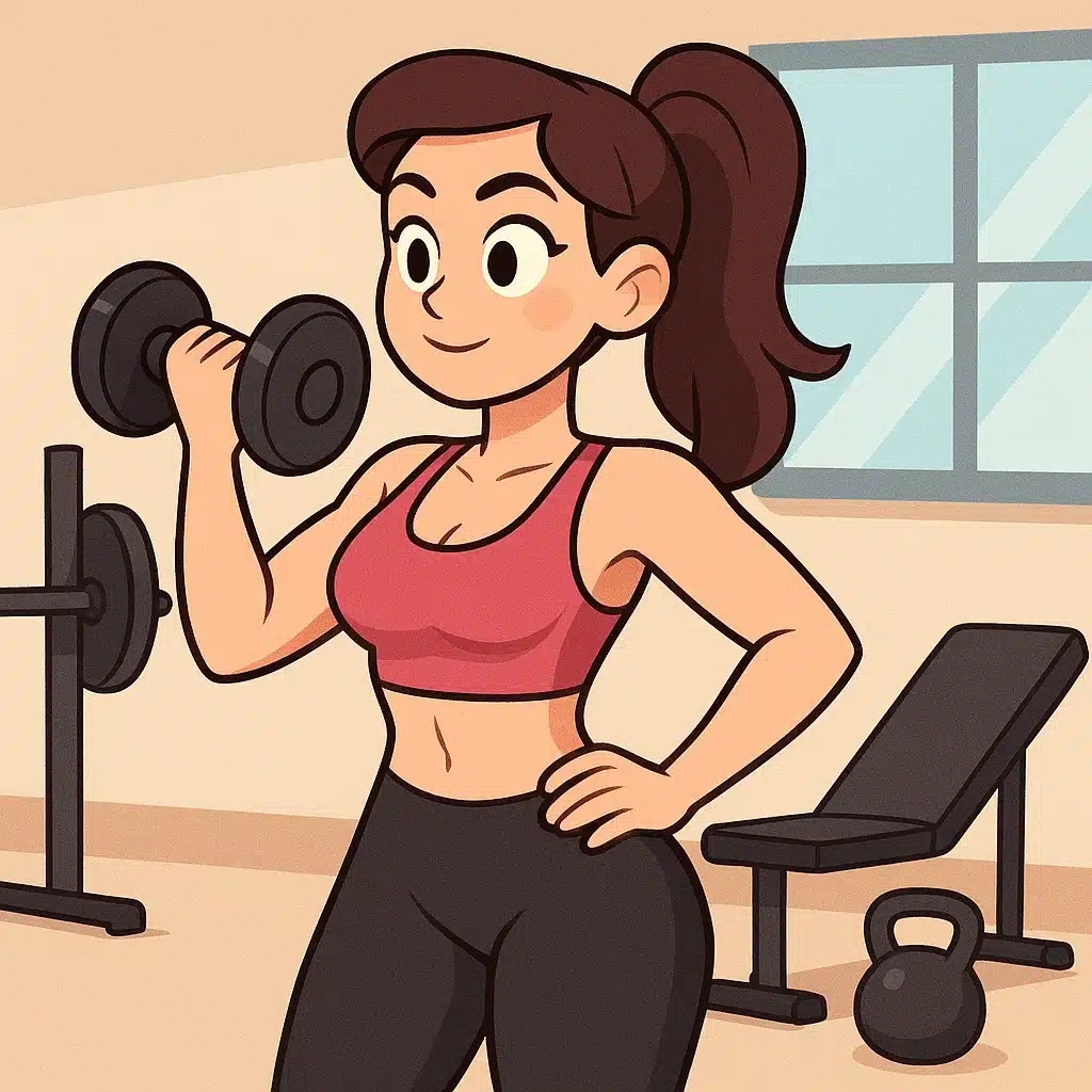 Cómo marcar cintura sin perder pecho: entrenamiento inteligente para mujeres