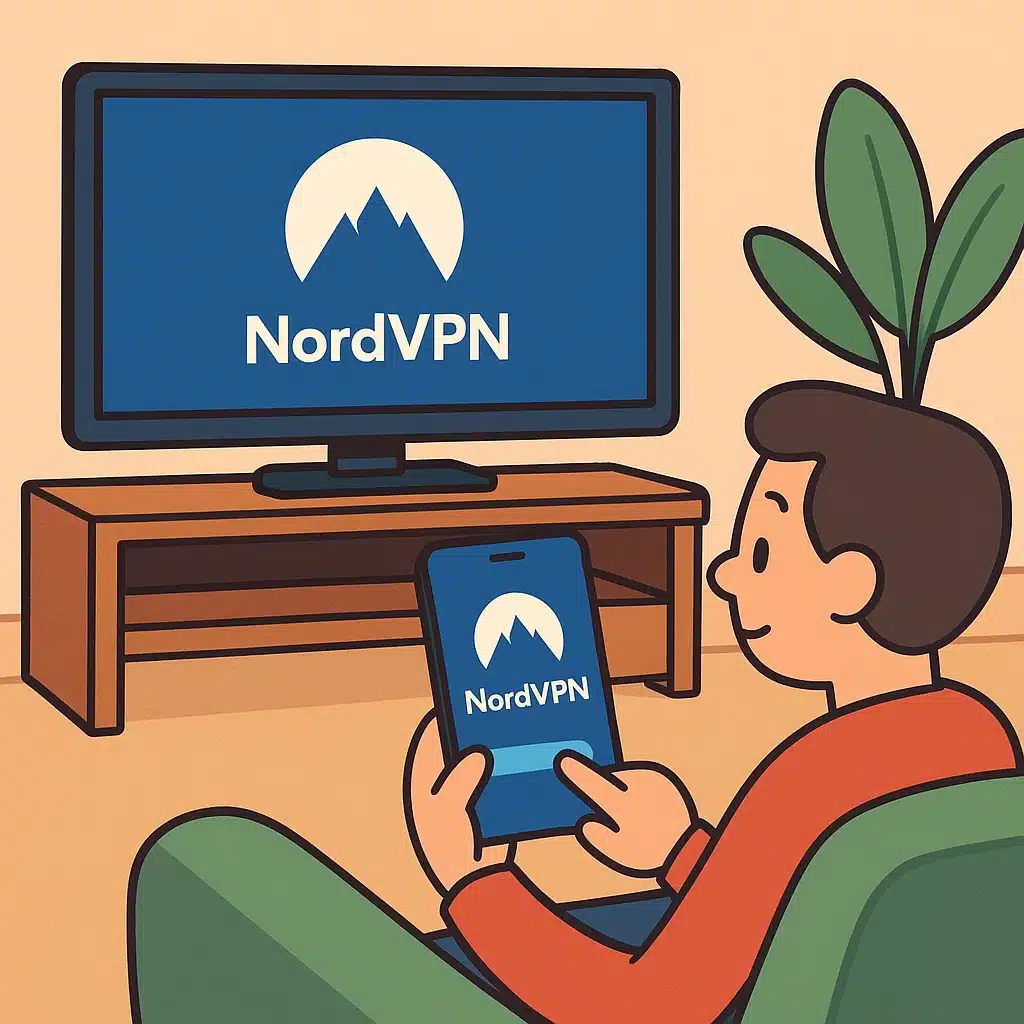 NordVPN en la tele y el móvil: instalar sin enredos