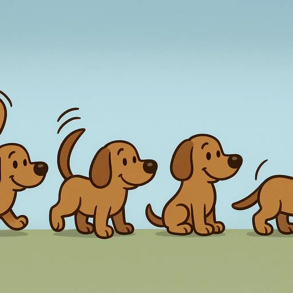 Cómo interpretar el movimiento de cola de los perros según altura y ritmo