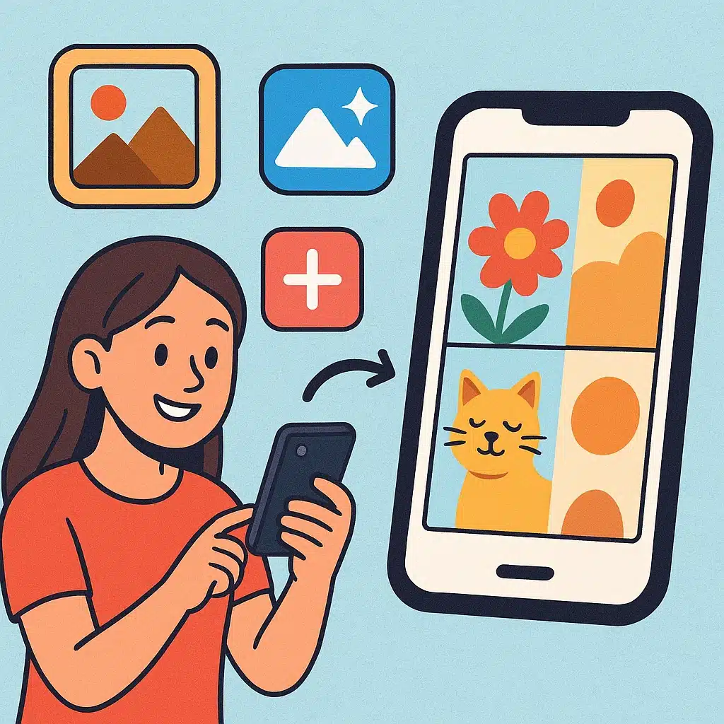 Introducción al collage digital con móvil: 3 apps y un ejercicio fácil