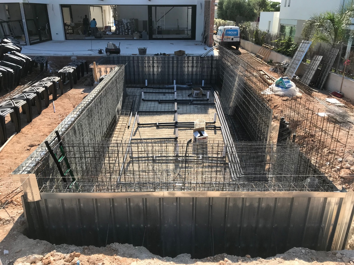 cómo hacer una piscina