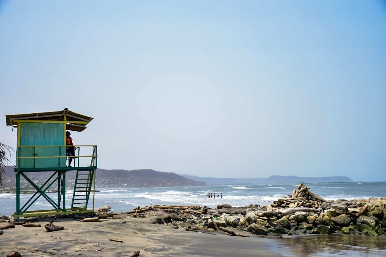contaminación de playas