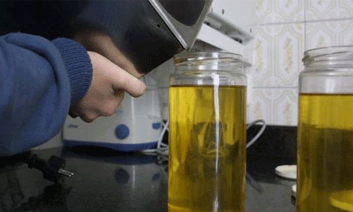Qué hacer con el aceite usado